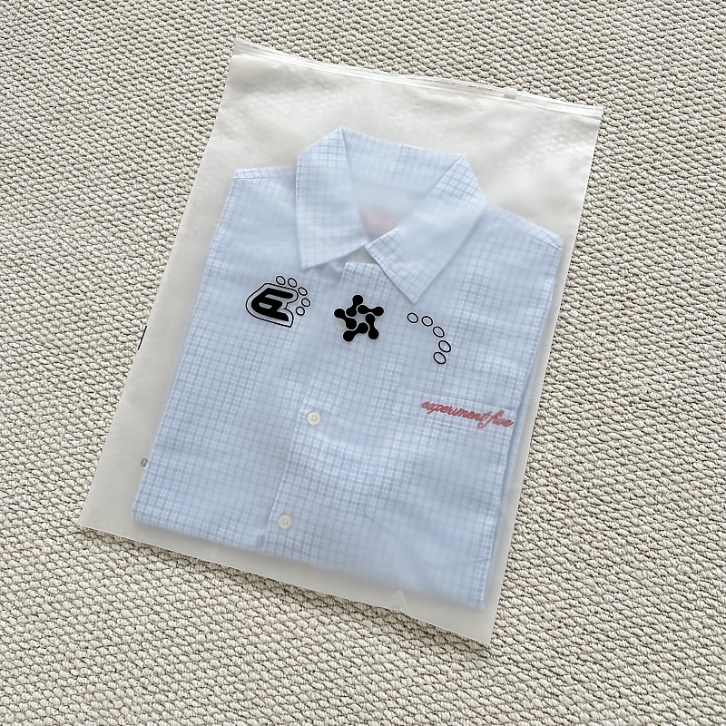 Experiment 5 Plaid Shirt｜Blue · 4