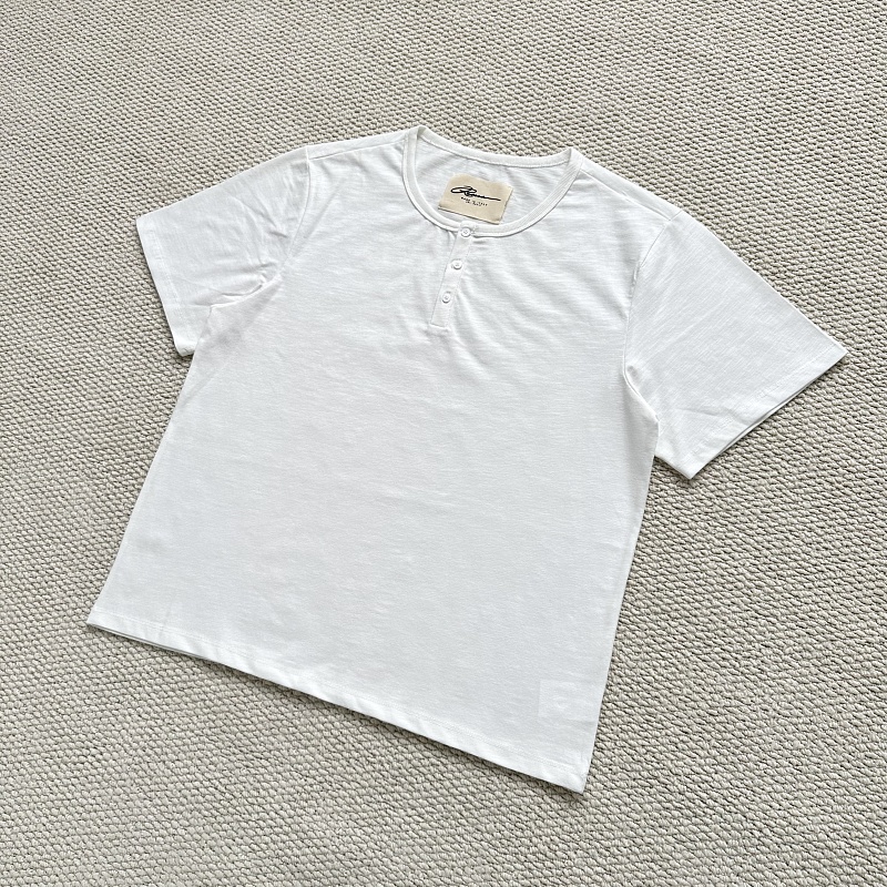 Reav..Serafino Slim T-Shirt｜White//Black · 6