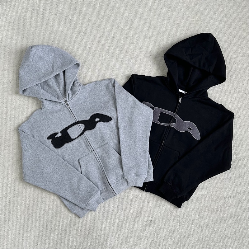 219 Ida Zip Grey & Black · 2