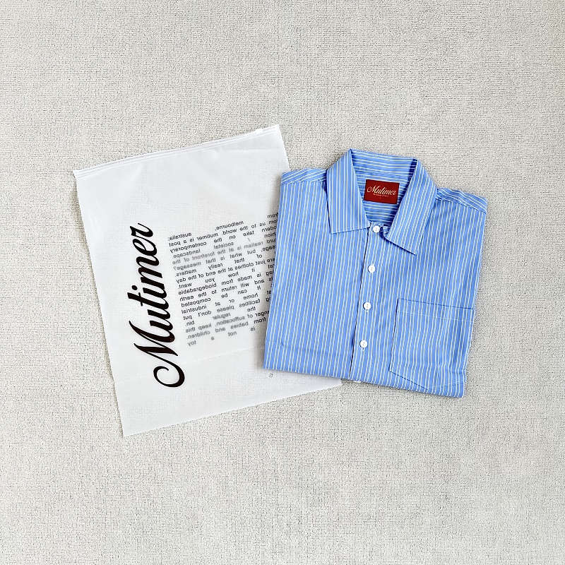 Mutim..date Night Shirt Long sleeves｜Blue · 2