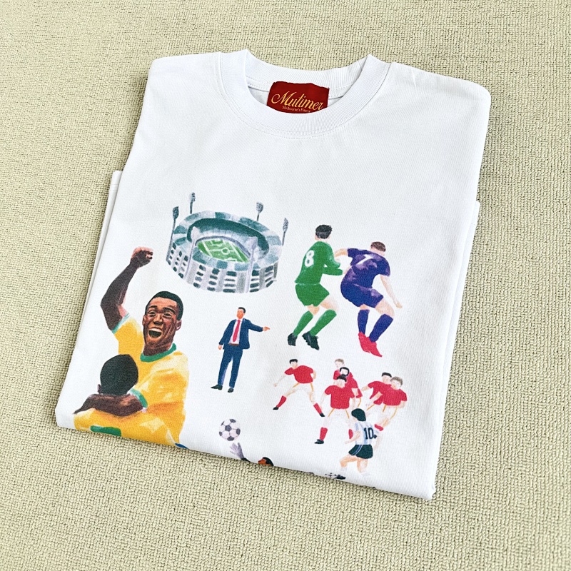 Mutim..Beautiful Game Tee｜white · 5