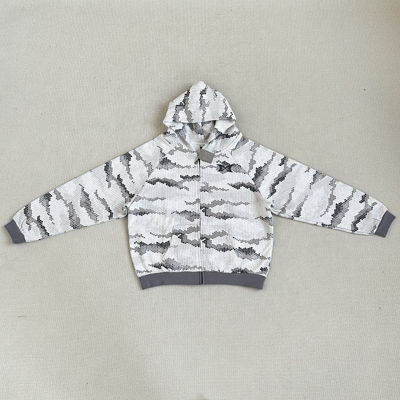99 Mertr. Serpentine Zip Hoodie ｜ White · 4