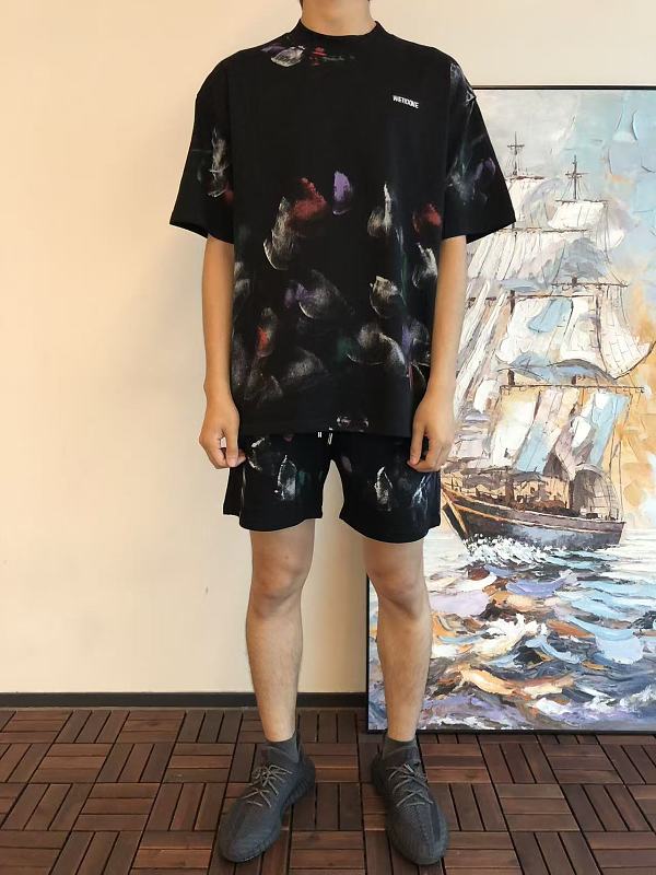 Top Pants We11done T-shirt Shorts · 4