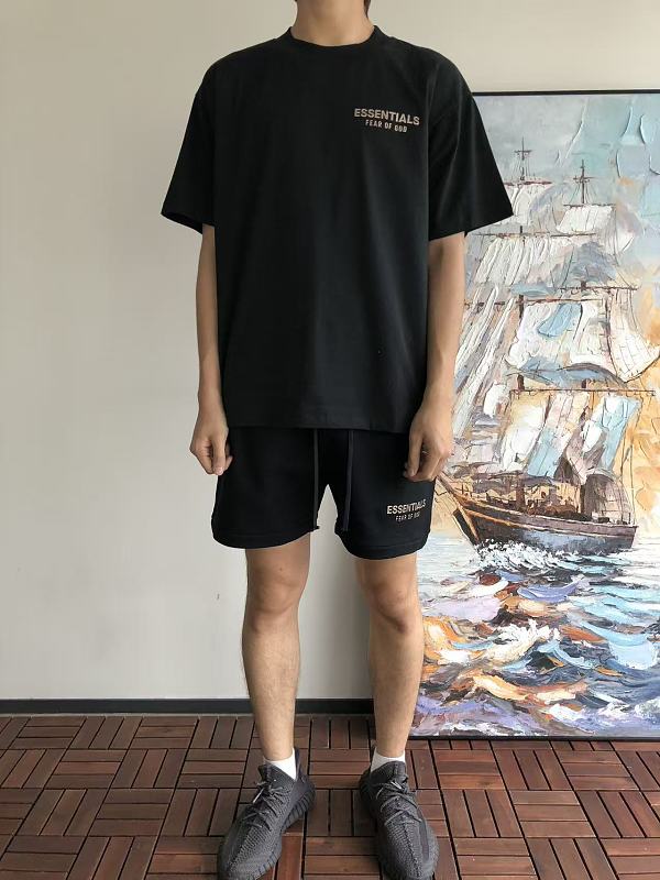 Top Pants Fog T-shirt Shorts 5