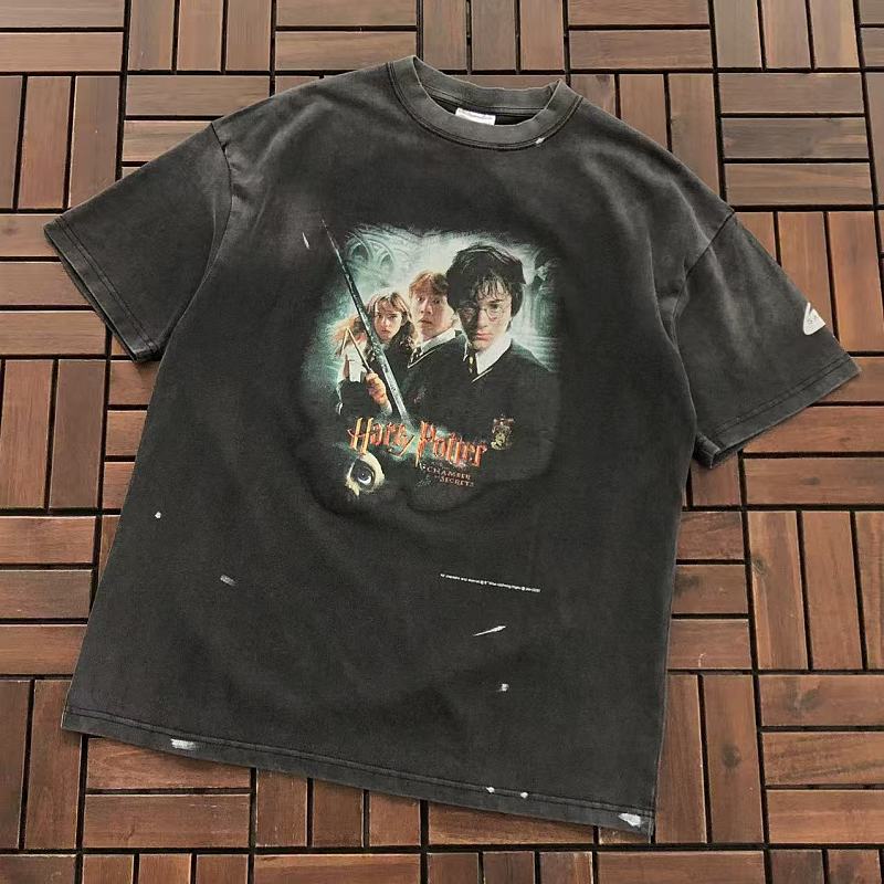 Saint Michael & Harry Potter T-shirt 5
