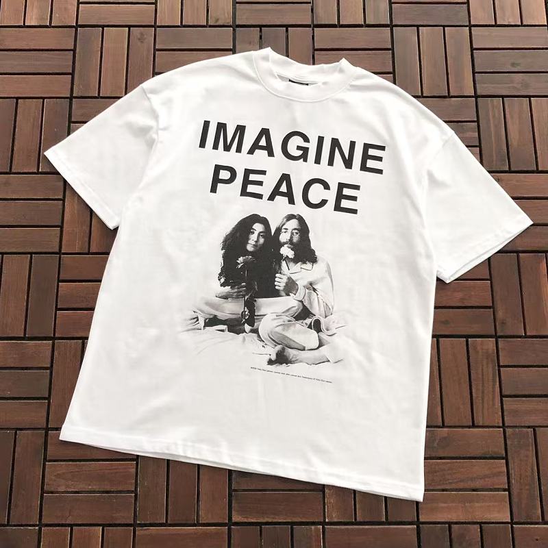 Saint Michael & John Lennon T-shirt · 6