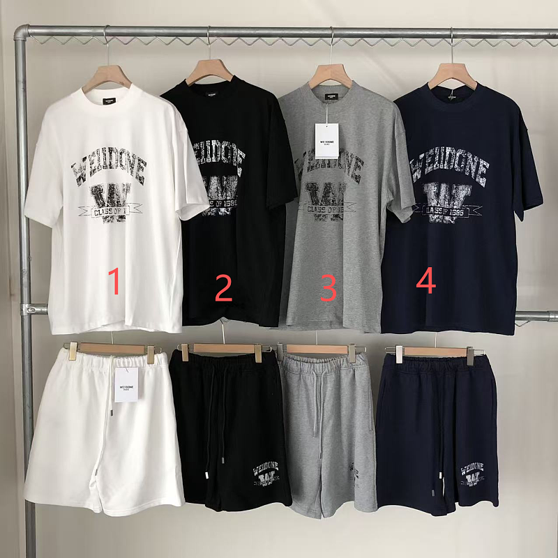 Top Pants We11done T-shirt Shorts