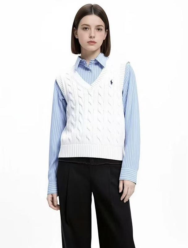 Ra Ph Au En Vest Sweater Woman · 4
