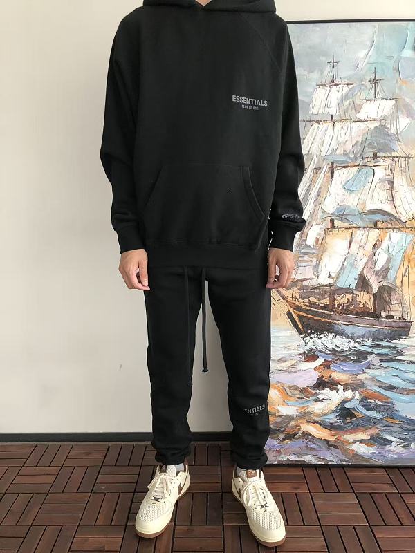 Top Pants Fog Hoodie Trousers Fleece 7