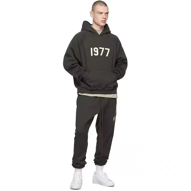 Top Pants Fog Hoodie Trousers Fleece 4