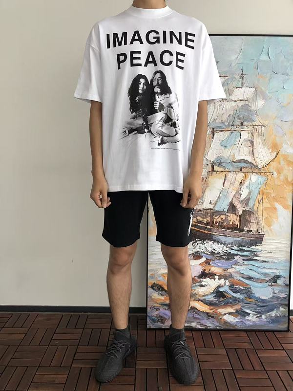 Saint Michael & John Lennon T-shirt · 4