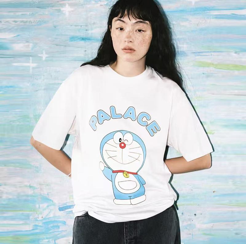P La E & Doraemon T-shirt · 2