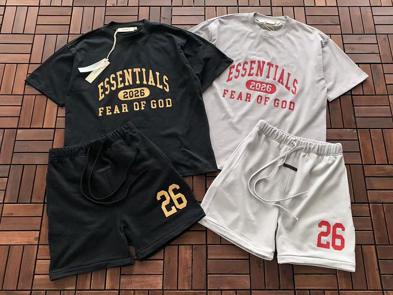 Top Pants Fog T-shirt Shorts 7