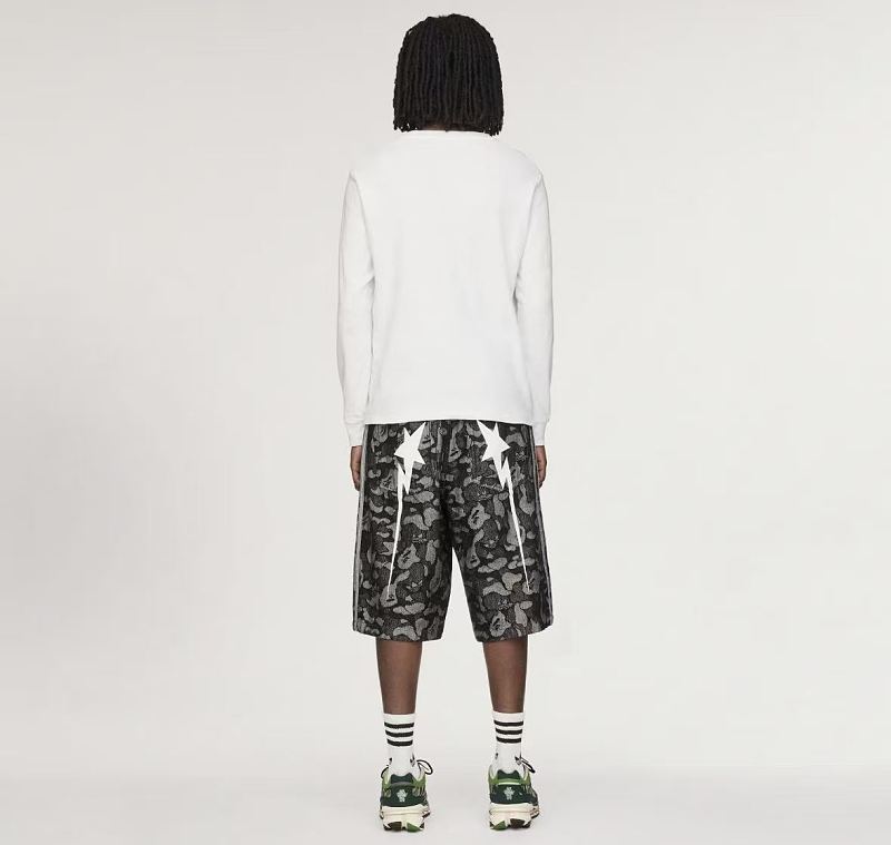 Di As & Bape Shorts Jeans 4