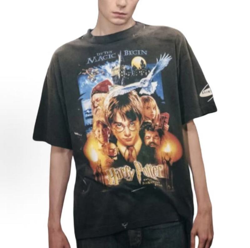 Saint Michael & Harry Potter T-shirt · 2