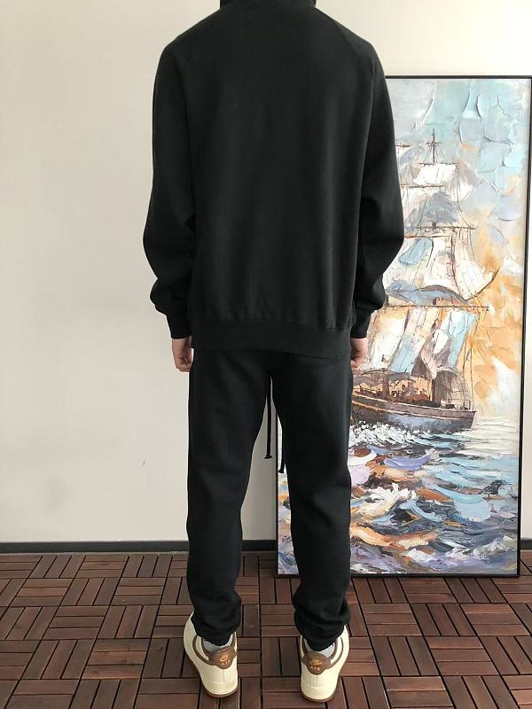 Top Pants Fog Hoodie Trousers Fleece 8