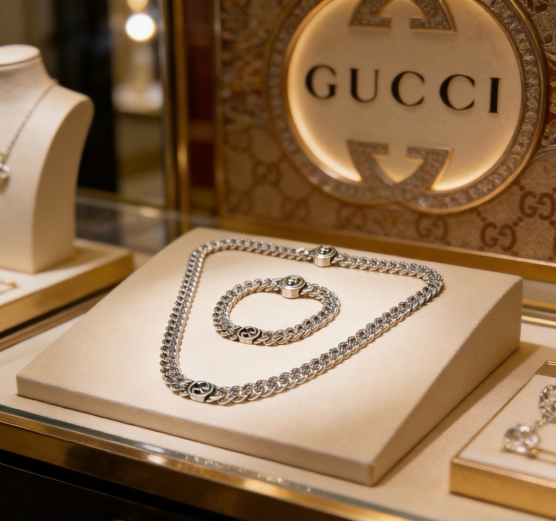 A Necklace Bracelet G C I Jewelry 2