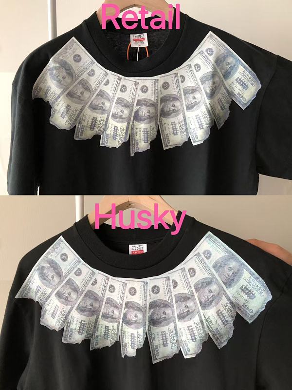 Husky-reps1:1 ~ Sup*MM6 Dollar T-shirt · 3