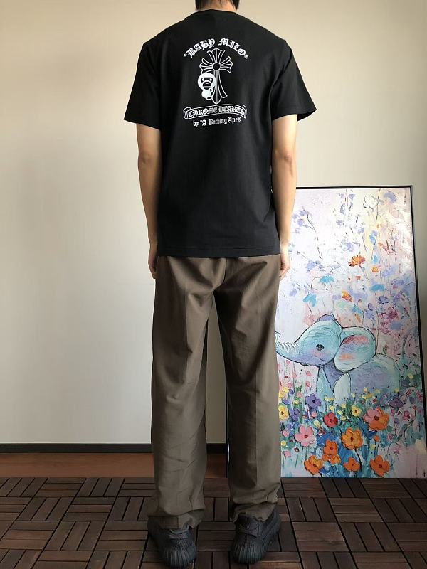 Bape & Ch Om He Rts T-shirt 4