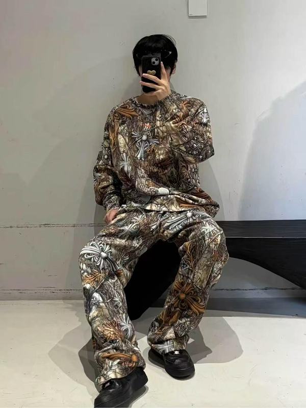 Top Pants N C A & Ch Om He Rts & N K Hoodie Trousers 3