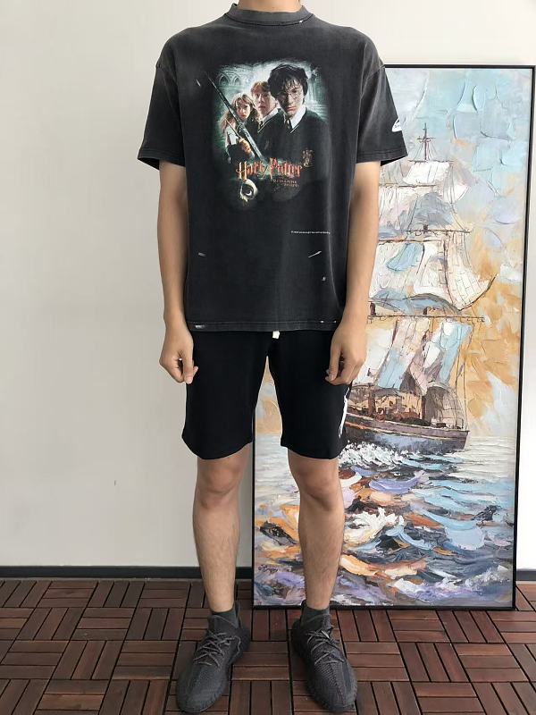 Saint Michael & Harry Potter T-shirt 3