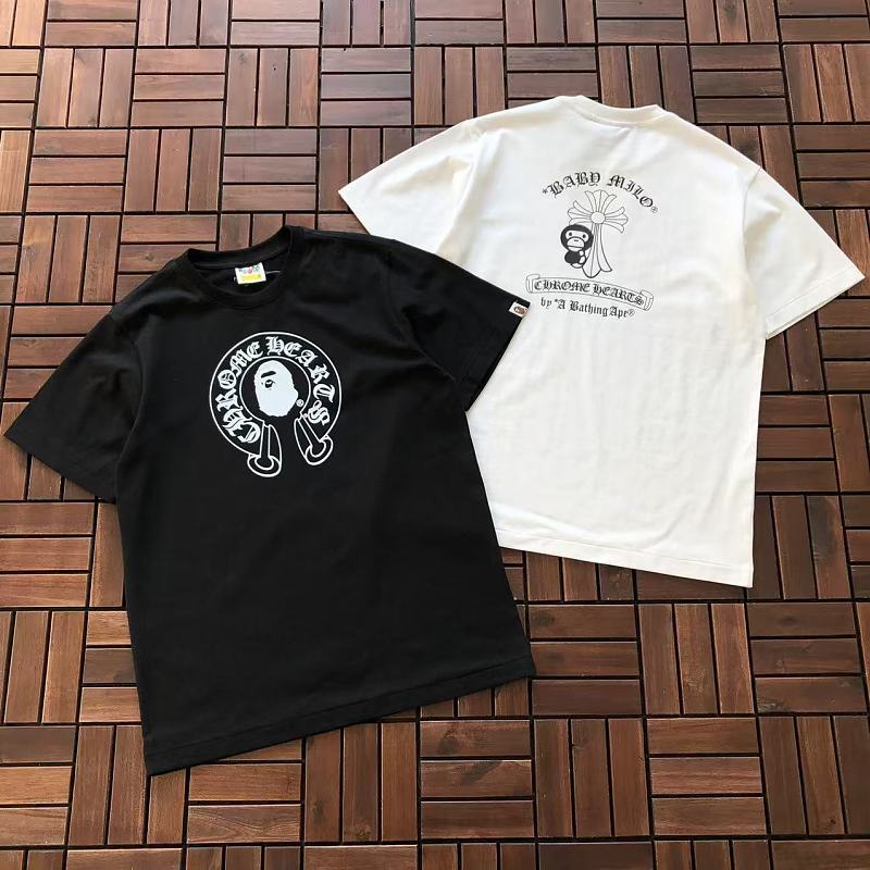 Bape & Ch Om He Rts T-shirt 5
