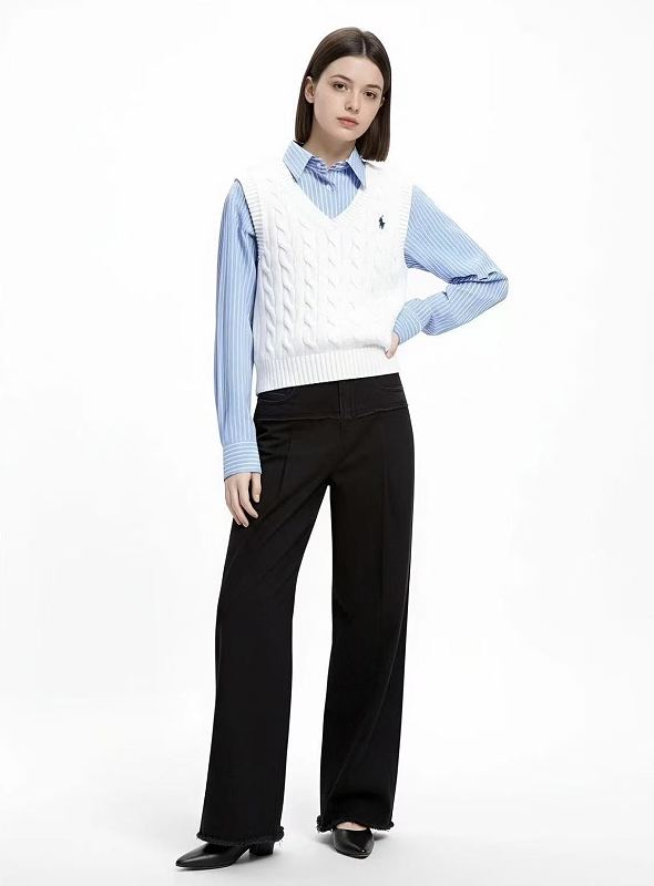 Ra Ph Au En Vest Sweater Woman · 3