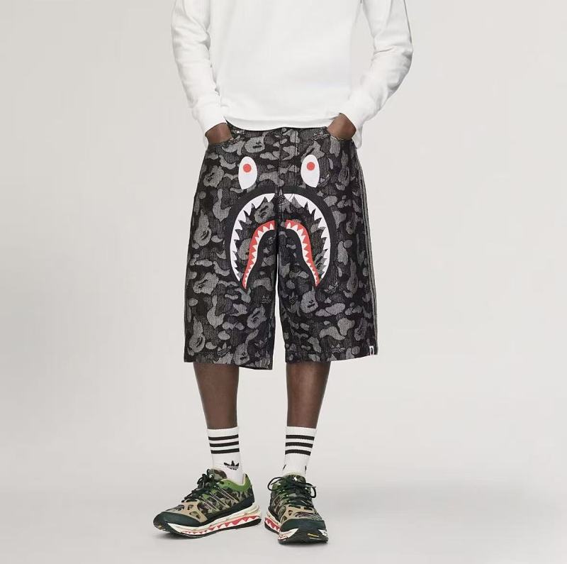 Di As & Bape Shorts Jeans 5