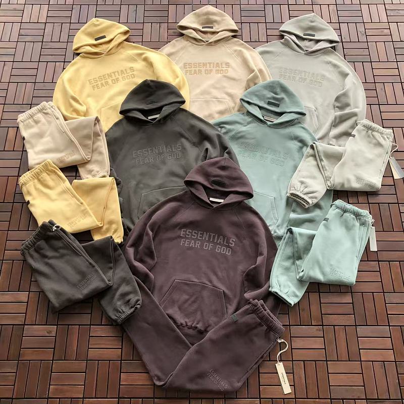 Top Pants Fog Hoodie Trousers Fleece 11