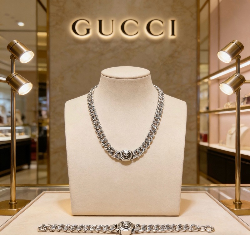 A Necklace Bracelet G C I Jewelry 3