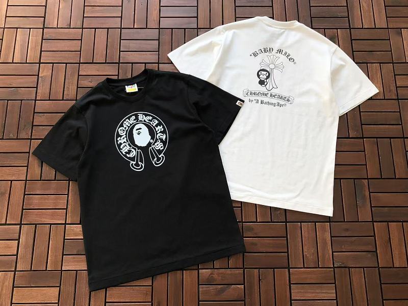 Bape & Ch Om He Rts T-shirt 6