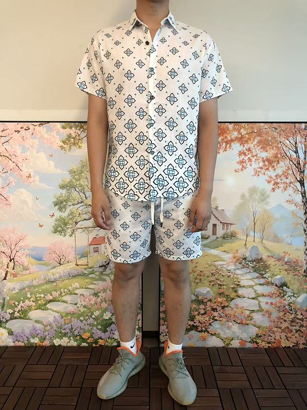 C S Bl C T-shirt Shirt Shorts 4