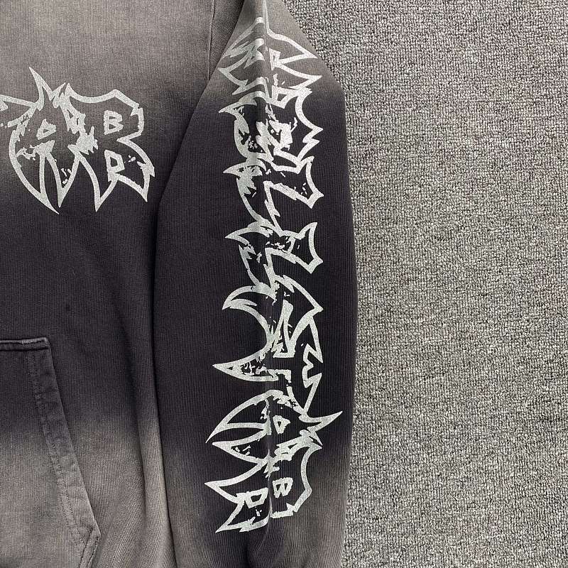 Hellstar Studios Glitter Printing Hoodie · 4