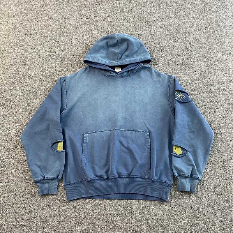 Kapital Kountry Smile Patch Reversible Hoodie · 2