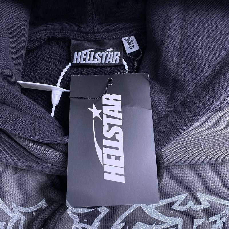 Hellstar Studios Glitter Printing Hoodie · 3