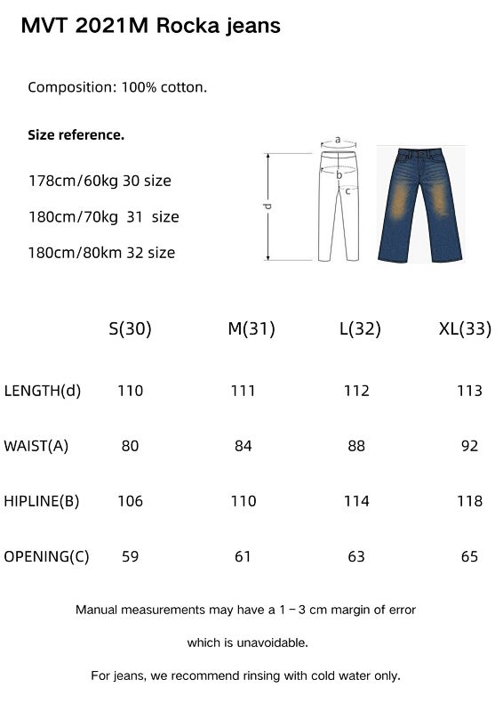 Acne 2021M Rocka Jeans