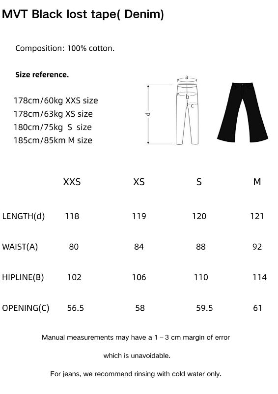 Blcg Lost Tape Flare Denim