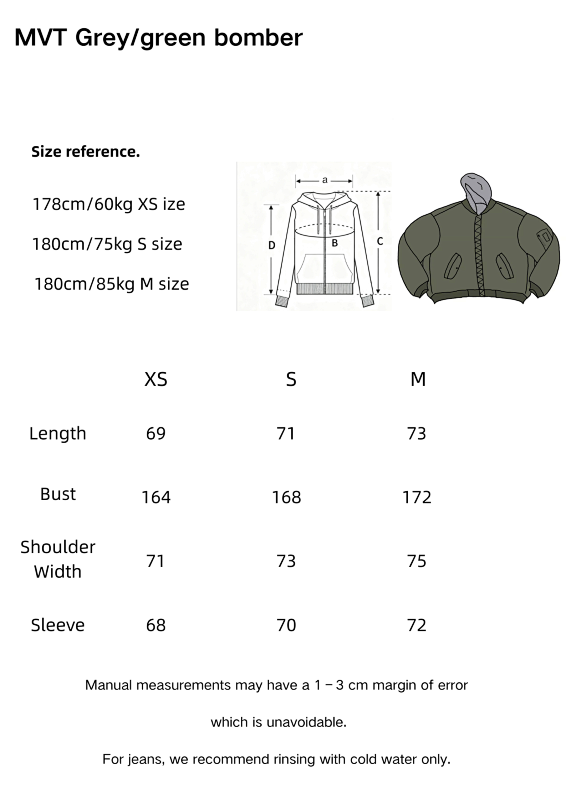Vetements Green/ Silver Bomber