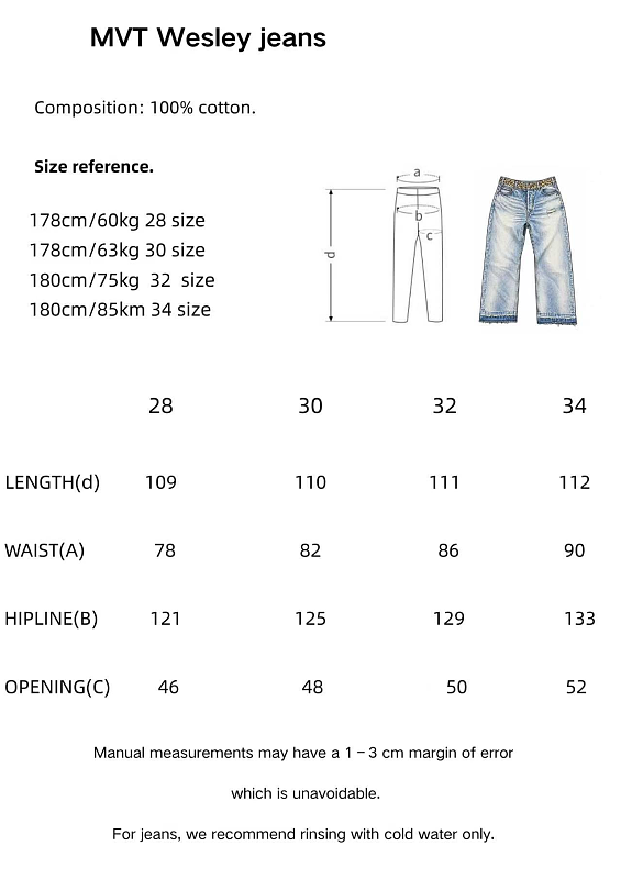 Celine Wesley Jeans