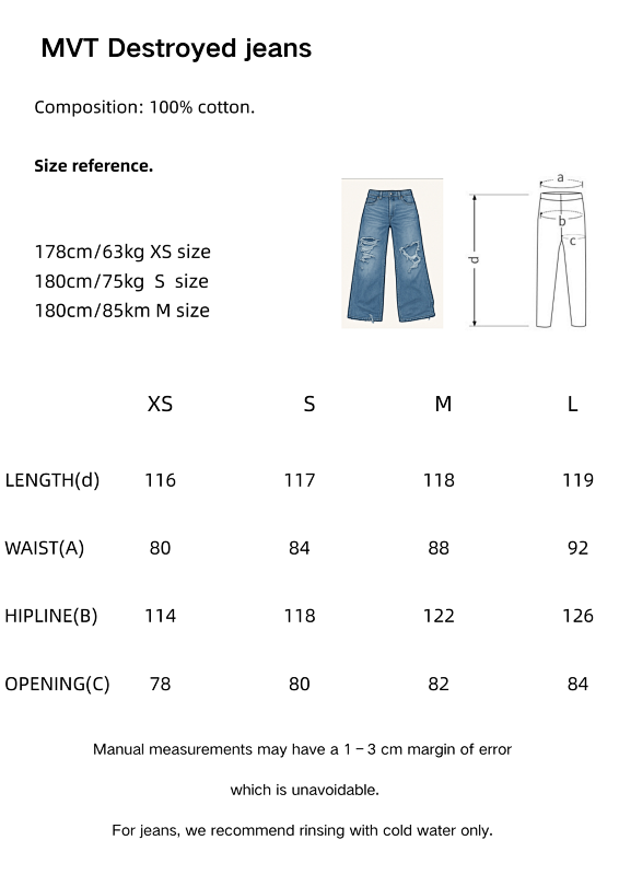 Blcg Destroyed Denim Jeans