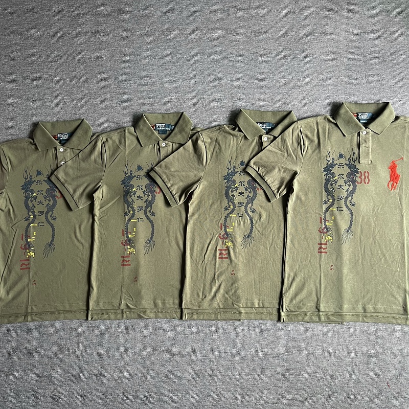 Ralph Lauren Greeen Polo Vintage Shirt 6