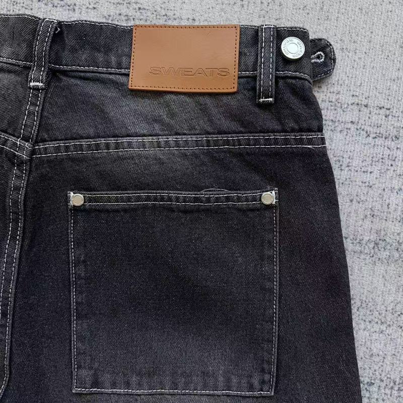 Sw*ats Denim Baggy Jeans - Gray Special Price 11