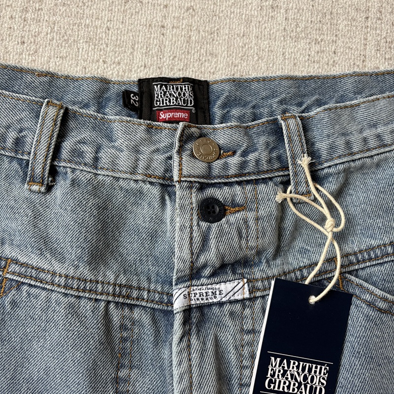 Supreme Fg X-Seam Baggy Denim Short 6