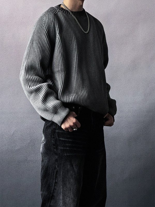 Mobius Liquid Silver Knit 8