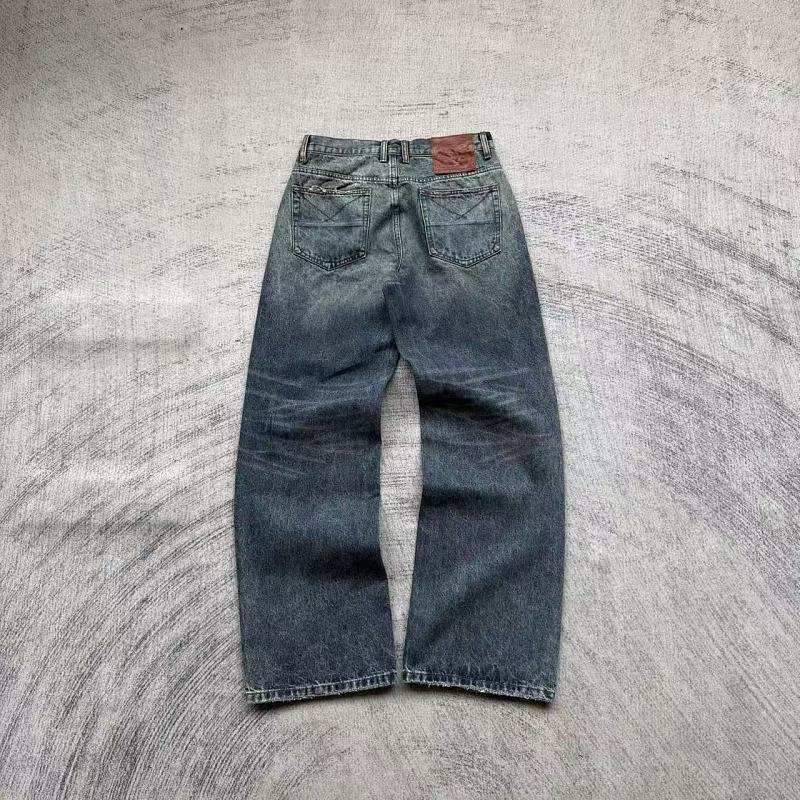 Fyredwrld Vintage Distressed Jeans | Washed Blue 12
