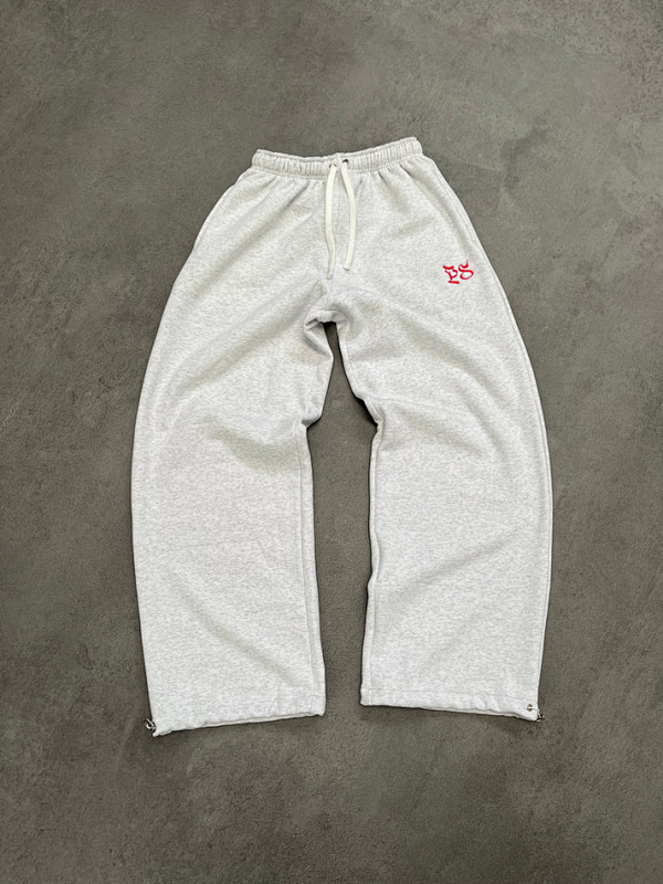 Pepe Studio Light Gray Baggy Joggers 4