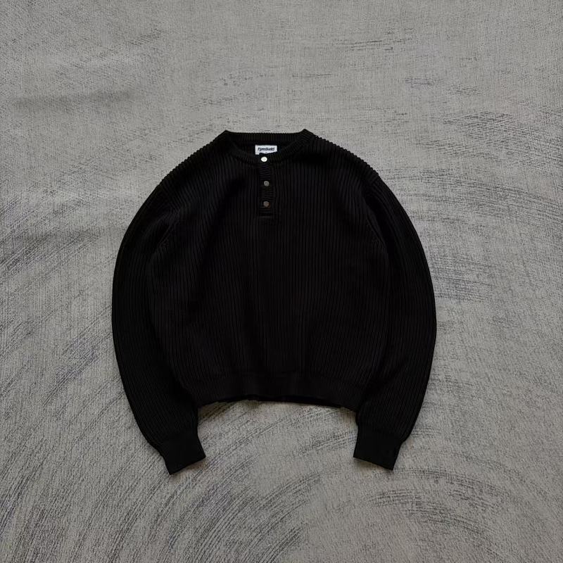 Fyredwrld Fisherman Knit Henley Inspired By Forthon.la