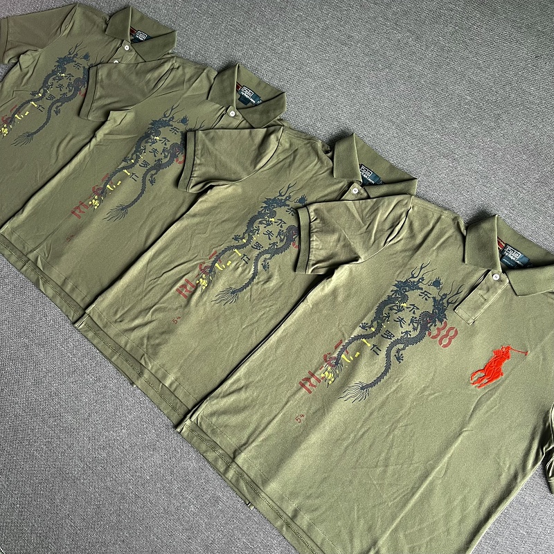 Ralph Lauren Greeen Polo Vintage Shirt 4