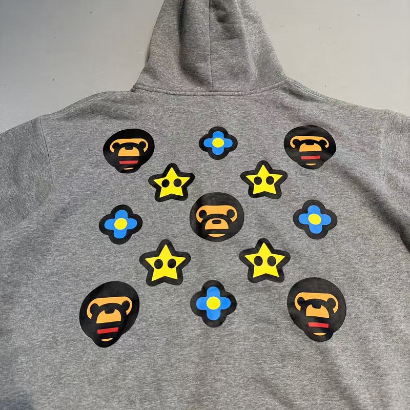 Bape Baby Milo Monogram Zip Hoodie 7