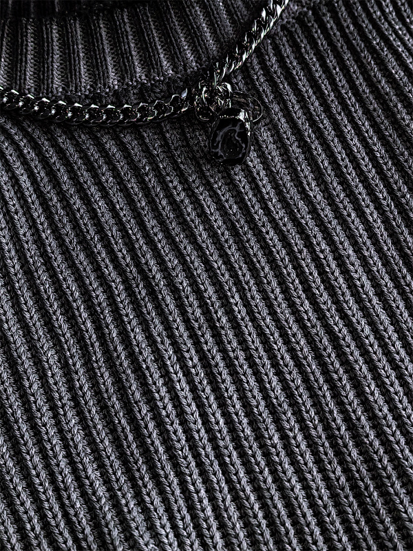 Mobius Liquid Silver Knit 2